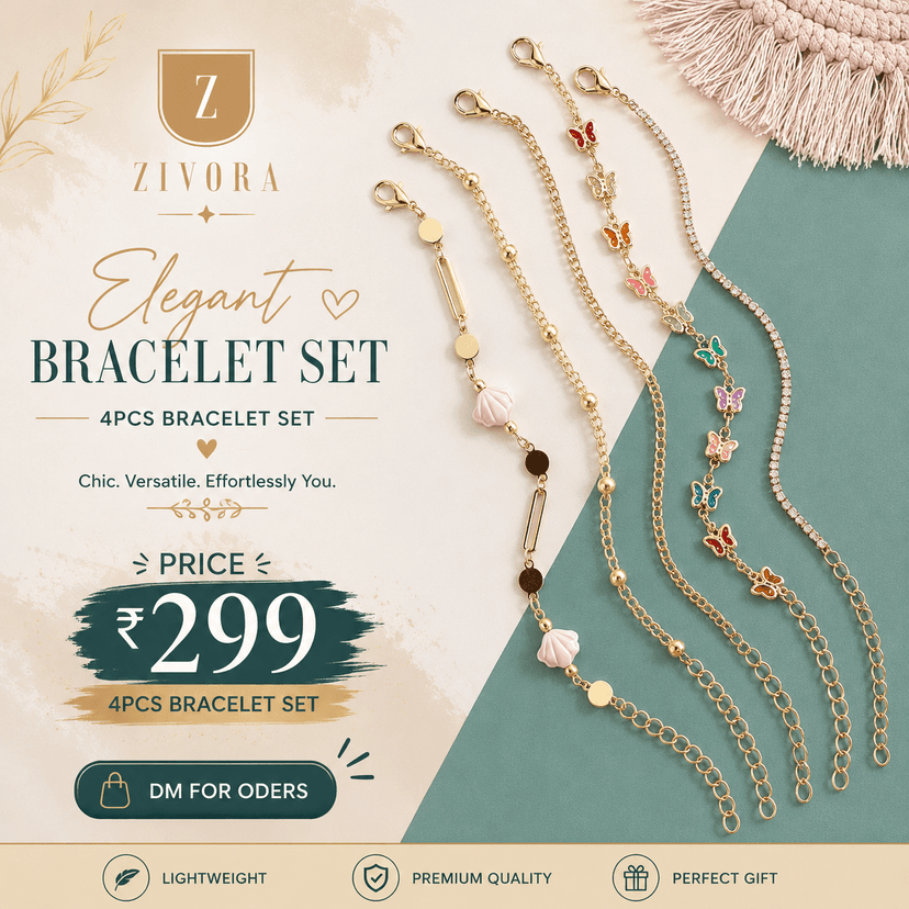 4pcs bracelet set ✨