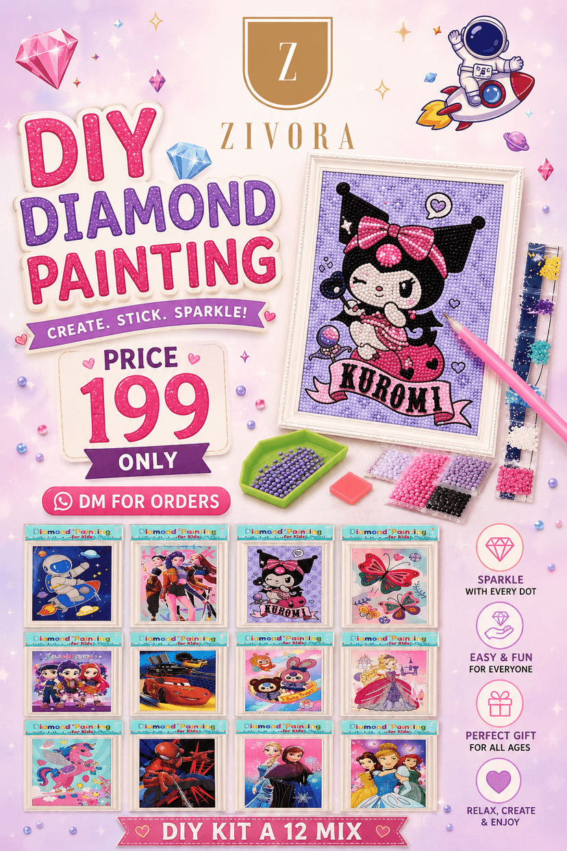 DIY diamond painting