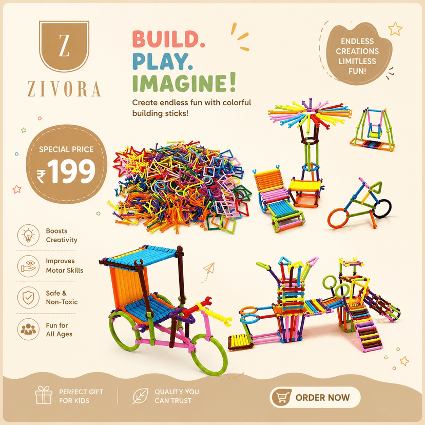 Stick puzzle 🧩 for kids